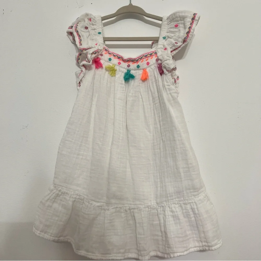 CAT & JACK 2 available white dresses - Picture 1 of 2